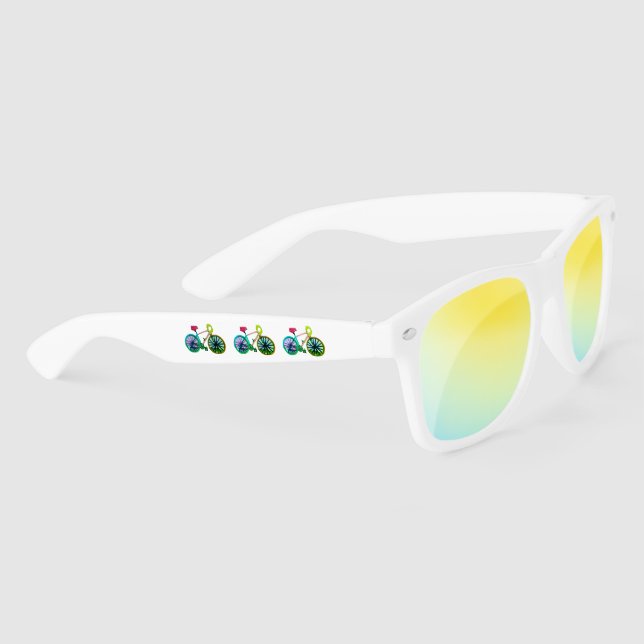 Colourful Bicycles Cycling 4Alex Sunglasses (Right)