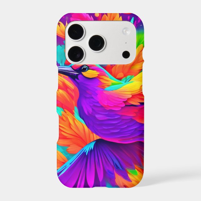 Colourful Bird Art (Back)