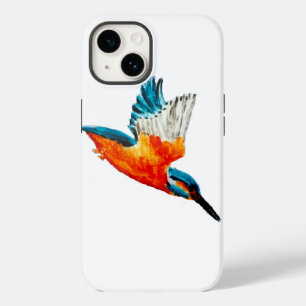 Colourful Bird Art Kingfisher Case-Mate iPhone 14 Case