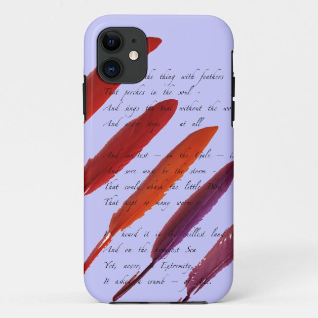 colourful bird feathers Case-Mate iPhone case (Back)