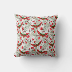 Colourful bird of Paradise stylish  Cushion