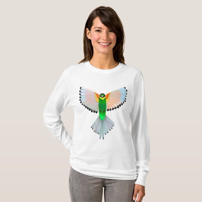Colourful Bird T-Shirt (Front Full)