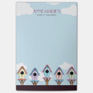 Colourful Birdhouses Notes & Reminders