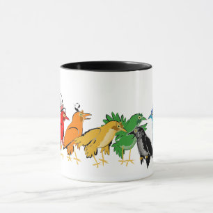 Colourful Birds of a Feather Mug