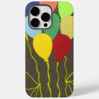 Colourful Birthday Balloons Graphic Art Design