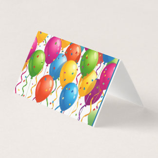 Colourful Birthday Balloons Party Celebration