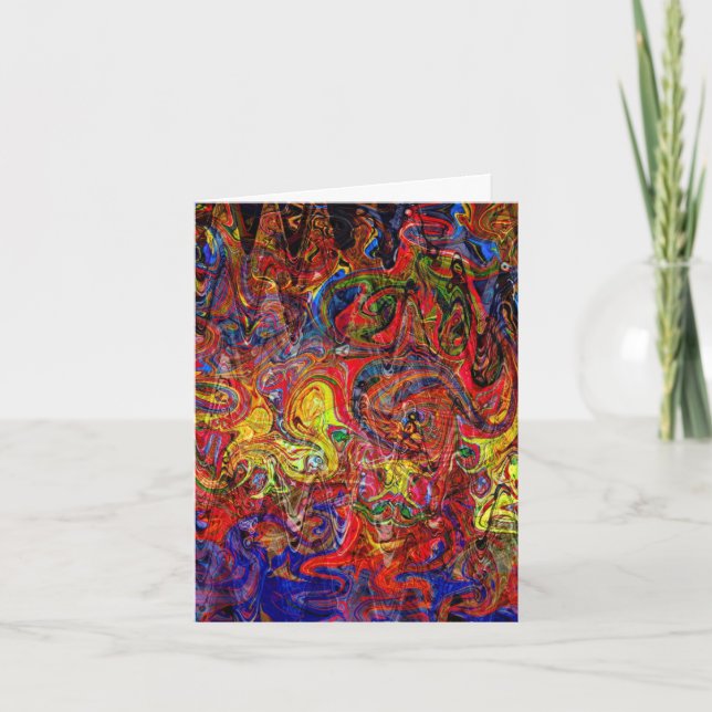 Colourful Birthday Card To Personalise (Front)