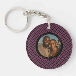 Colourful Birthday Gifts For Husband Stripe Patter Key Ring