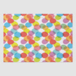 Colourful Birthday Party Balloons Tissue Paper<br><div class="desc">A rainbow of colourful party balloons are a fun,  bright and happy pattern perfect for birthday parties and more!</div>