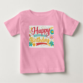 Colourful Birthday Shirt for Kids