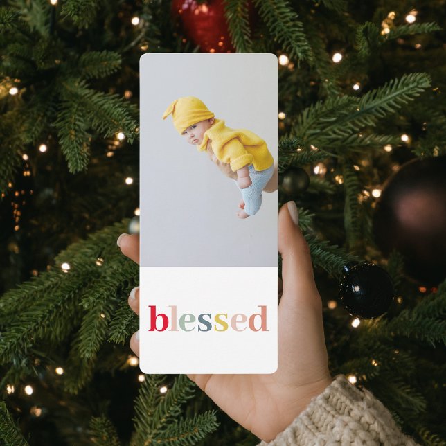 Colourful Blessed With Photo | Happy Holidays (Creator Uploaded)