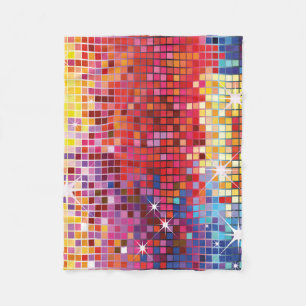 Colourful Bling-Fleece Blanket