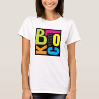 Colourful Block Party Front & Back