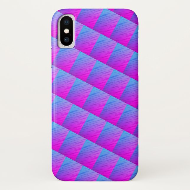 Colourful Blocks Pattern IPhone / iPad case (Back)