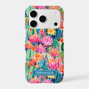 Colourful Blooming Cacti Personalised