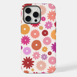 Colourful Blooms Big Pattern iPhone 15 Pro Max Case