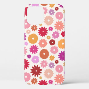 Colourful Blooms Pattern iPhone 12 Pro Case