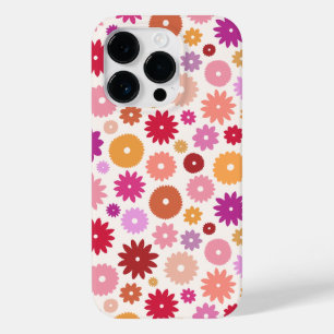 Colourful Blooms Pattern Case-Mate iPhone 14 Pro Case
