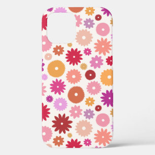 Colourful Blooms Pattern iPhone 12 Pro Case