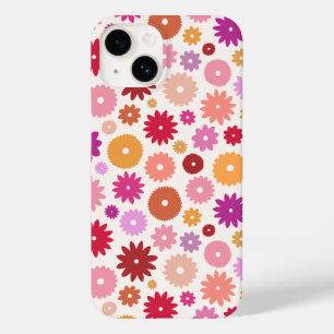 Colourful Blooms Pattern Case-Mate iPhone 14 Case
