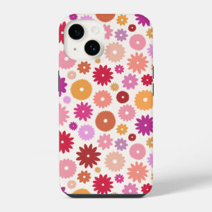 Colourful Blooms Pattern iPhone 14 Case