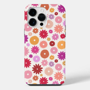 Colourful Blooms Pattern iPhone 14 Pro Max Case