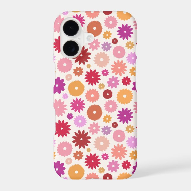 Colourful Blooms Repeat Pattern (Back)