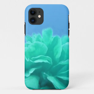 Colourful Blue Green Floral Case-Mate iPhone Case
