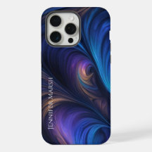 Colourful Blue Swirl Pattern
