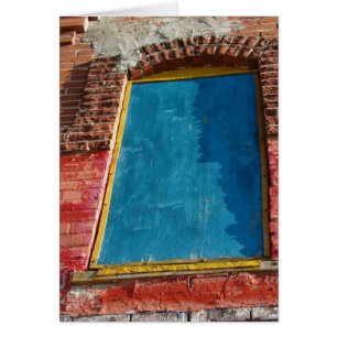 Colourful Boarded Up Window