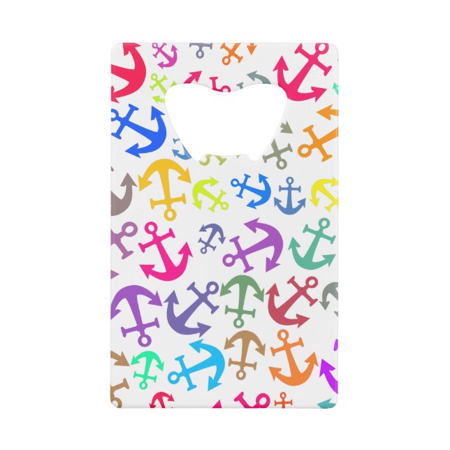 Colourful Boat Anchor Pattern (Front)