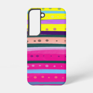 colourful Bohemian Abstract Art Samsung Galaxy Case