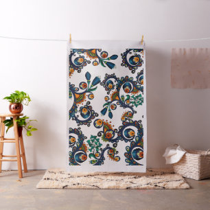 Colourful Bohemian Boho MOD Hippy Chic Pattern Fabric