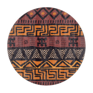 Colourful Bohemian Tribal Geometric Cutting Board