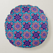 Colourful Boho Geometric Floral Pattern