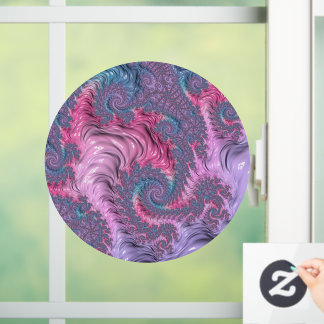 Colourful Boho Hippie Groovy Trippy Pastel Fractal