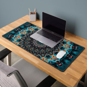 Colourful Boho Mandala Desk Mat