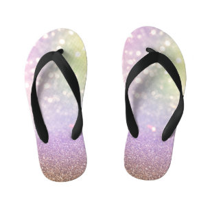 Colourful bokeh lights          kid's jandals