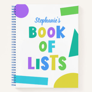 Colourful Book of Lists