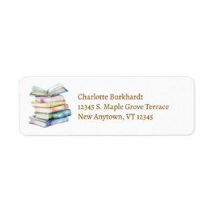 Colourful Books Illustration
