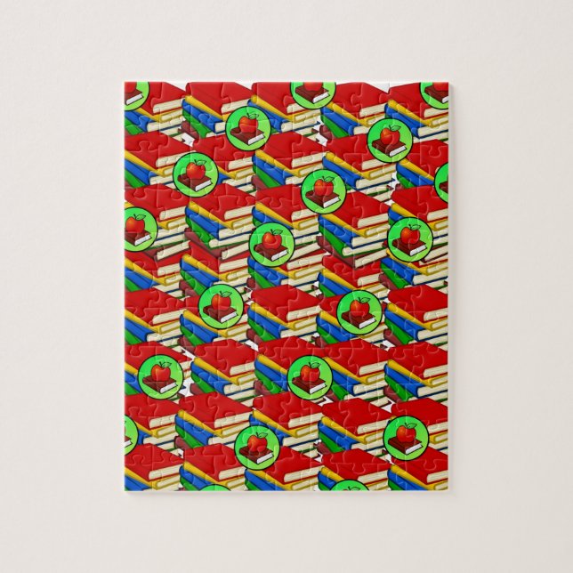 Colourful Books Jigsaw Puzzle Daisy (Vertical)