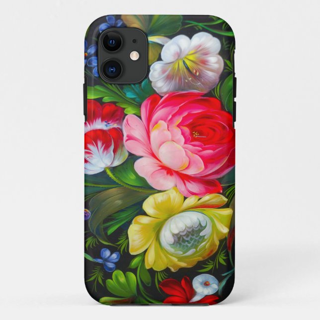 colourful bouquet iPhone 5 Case (Back)