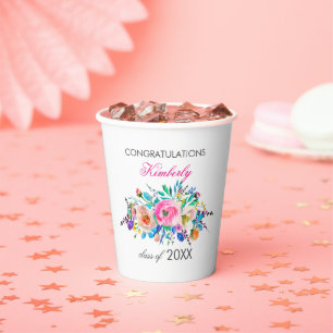 Colourful Bouquet Paper Cup