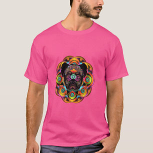 Colourful Boxer Dog Breed Art T-Shirt