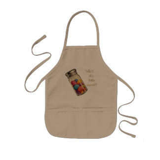 Colourful Brain Condiments Apron (Kids)