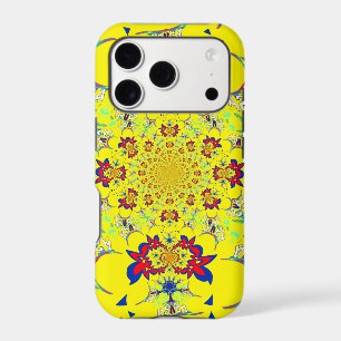 Colourful Bright Floral Damask Design Art Print