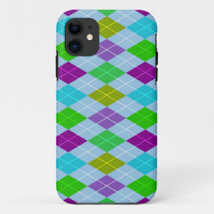 Colourful Bright Harlequin Geometric Pattern Case-Mate iPhone Case