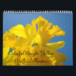 Colourful Bright Yellow Daffodil Flowers Calendar<br><div class="desc">Colourful Bright Yellow Daffodil Flowers CALENDARS photography, SPRING Yellow Daffodils, Nature Landscape Blue Sky Botanical Flowers Calendar, Gift Calendars, Christmas Gifts, OFFICE ART, Corporate Client Git Calendars, Artwork Calendars, Pink Roses, Yellow Roses, Orange Roses, Botanical Floral Flower Garden Landscapes. BASLEE TROUTMAN FINE ART COLLECTIONS. Bookmark this site for great gift...</div>