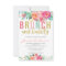 Colourful Brunch & Bubbly bridal shower invitation