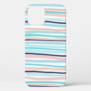 Colourful Brush Strokes: Vintage Scribble. iPhone 12 Case